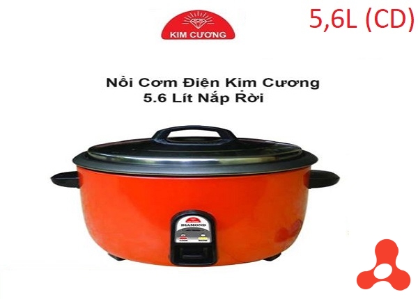 NỒI CƠM ĐIỆN 5,6L KIM CƯƠNG NẮP RỜI (CD)