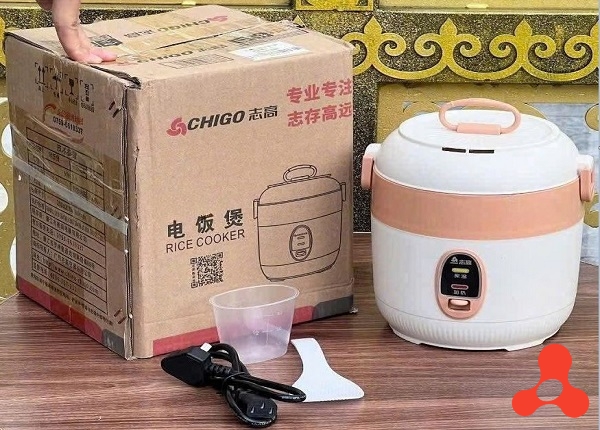 NỒI CƠM ĐIỆN CHIGO MINI 1,2L MẪU MỚI