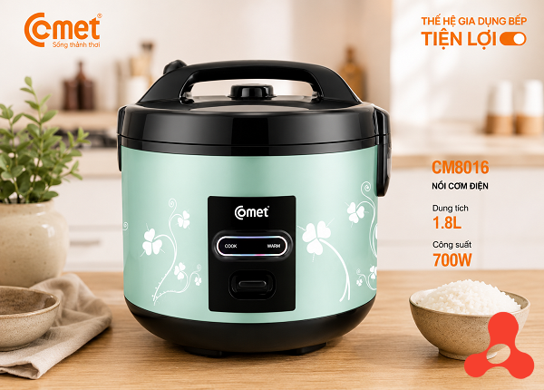 NỒI CƠM ĐIỆN COMET CM8016 (T4)