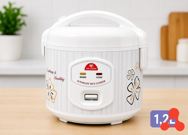 NỒI CƠM ĐIỆN KIM CƯƠNG NẮP GÀI 1,2 Lít (T6)