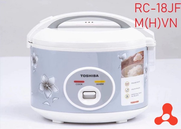 NỒI CƠM ĐIỆN NẮP GÀI TOSHIBA 1,8 Lít RC-18JFM(H)VN (T6)