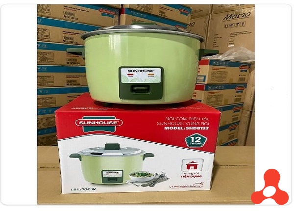 NỒI CƠM ĐIỆN SUNHOUSE 1,8L SHD8133 CAO CẤP