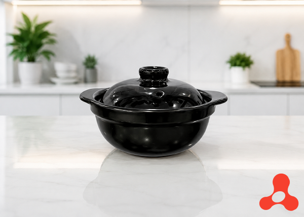 NỒI ĐẤT SỨ NHÍ 5in ĐH LOẠI 1 - CHỊU NHIỆT CAO (T48)