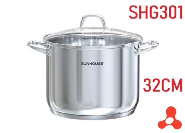 NỒI INOX 3 ĐÁY SUNHOUSE SHG301-32 (T5)