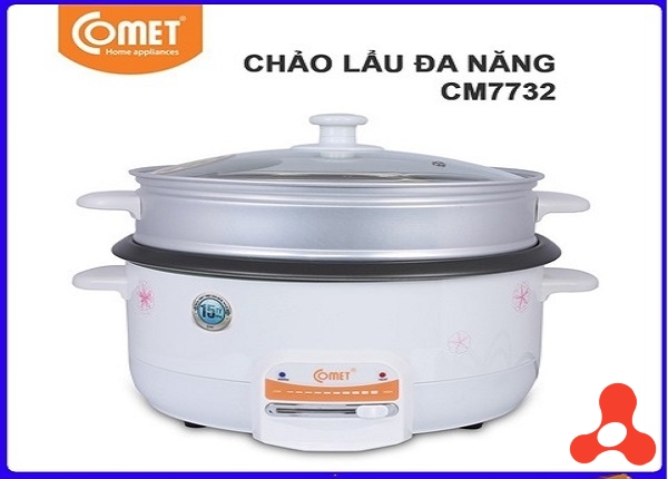 NỒI LẨU ĐIỆN ĐA NĂNG 3.5L COMET CM7732 (T6)