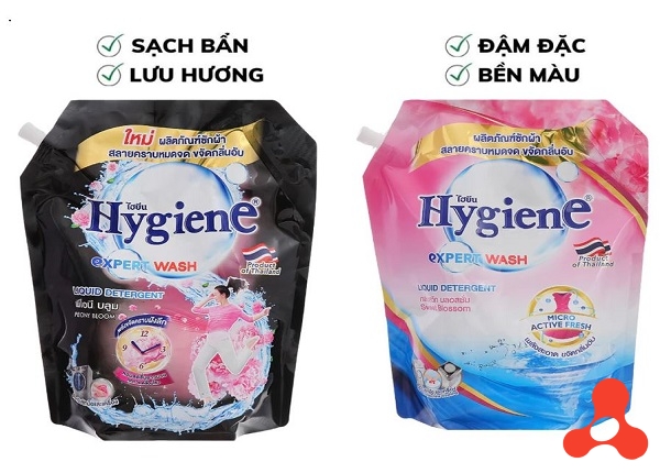 NƯỚC GIẶT QUẦN ÁO 1800ML HYGIENE THÁI LAN