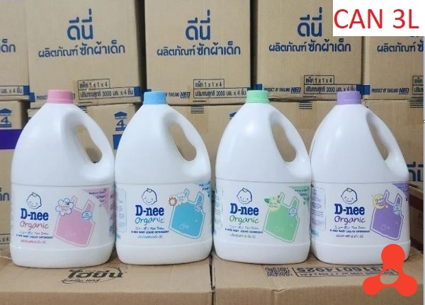 NƯỚC GIẶT XẢ DNEE THÁI LAN CHO BÉ CAN 3L