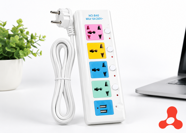 Ổ CẮM ĐIỆN USB ĐA NĂNG DÂY DÀI 5M