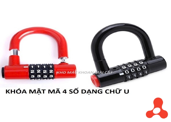 Ổ KHÓA 4 SỐ CHỮ U CHỐNG TRỘM