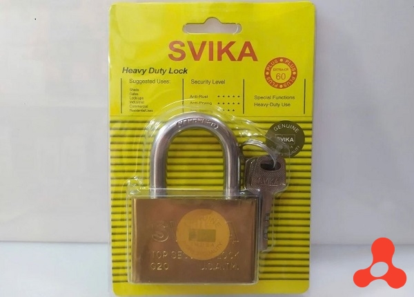 Ổ KHÓA SVIKA 60MM 4 CHÌA (GIỮ CHÌA)
