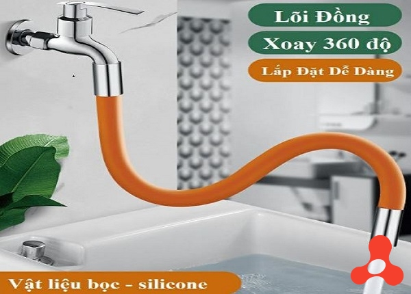 ỐNG NỐI DÀI VÒI NƯỚC LINH HOẠT 20CM