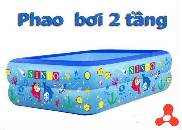 PHAO BƠI 2 TẦNG CHO BÉ (1M2)