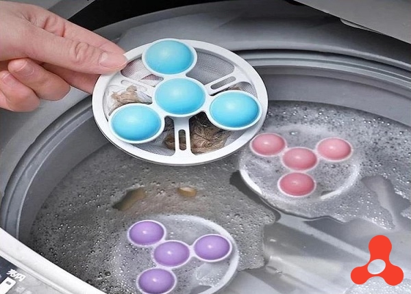 PHAO LỌC CẶN BẨN MÁY GIẶT HÌNH BI TRÒN