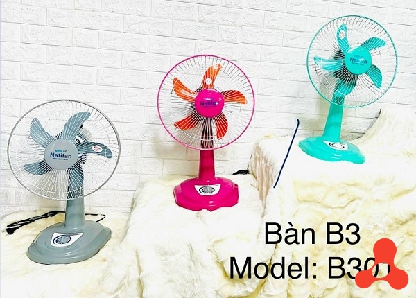 QUẠT BÀN NATIFAN B-301 (T6)