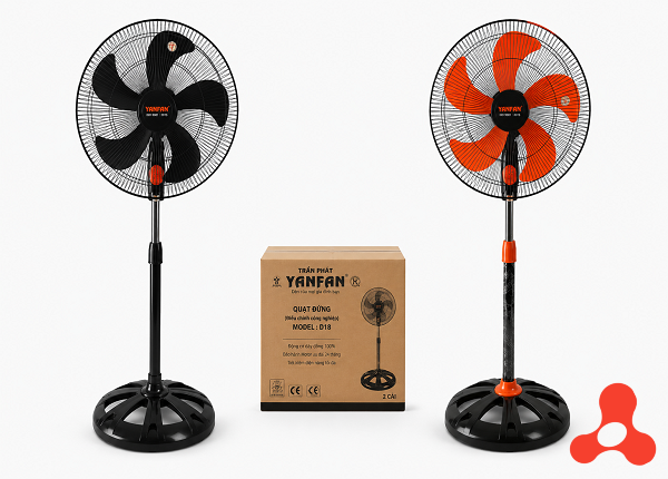 QUẠT ĐỨNG CÔNG NGHIỆP YANFAN D18 (T2)
