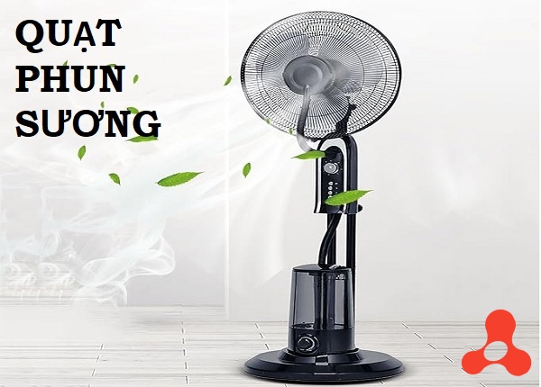 QUẠT PHUN SƯƠNG 16 INCH 3 TỐC ĐỘ BÌNH CHỨA NƯỚC LỚN