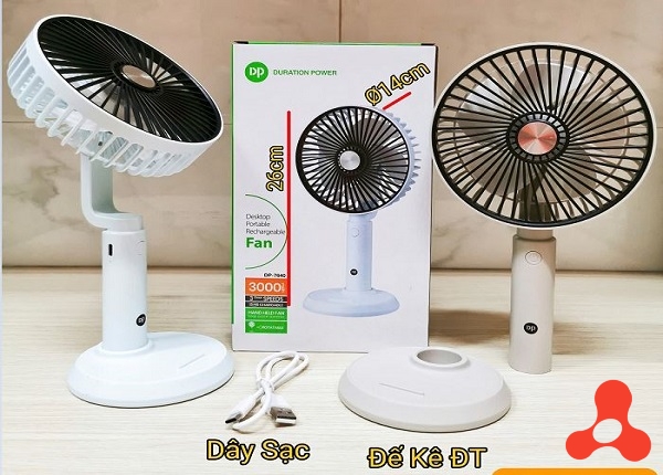 QUẠT TÍCH ĐIỆN ĐỂ BÀN 3 TỐC ĐỘ DP-7640