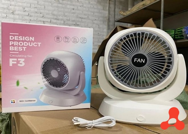 QUẠT TÍCH ĐIỆN ĐỂ BÀN F3 CAO CẤP