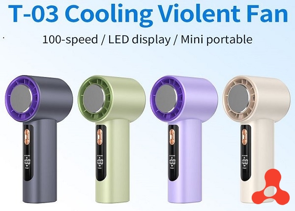 QUẠT TÍCH ĐIỆN SÒ LẠNH 100 CẤP ĐỘ GIÓ T-03