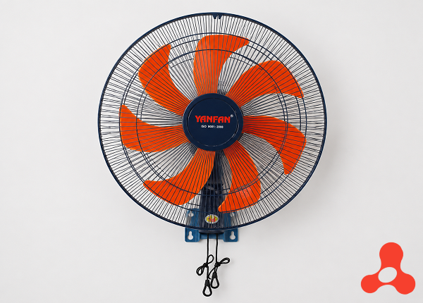 QUẠT TREO TƯỜNG CÔNG NGHIỆP 2 DÂY YANFAN TC16 (T2)