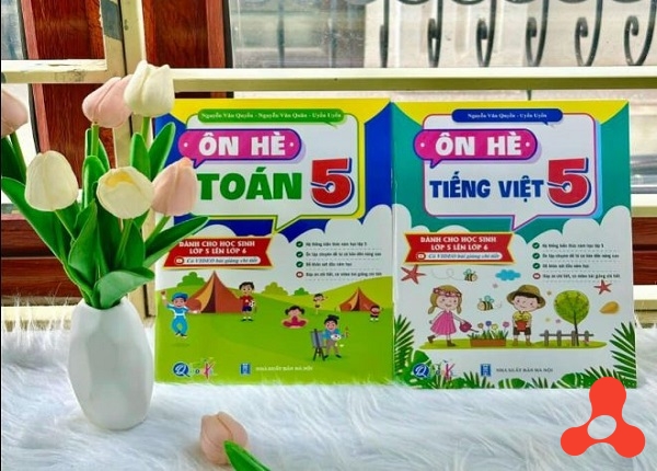 SÁCH ÔN HÈ TIẾNG VIỆT, TOÁN LỚP 5 CHO BẾ
