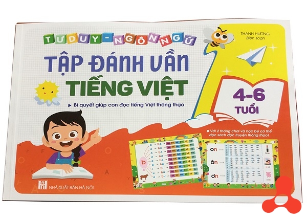 SÁCH TẬP ĐÁNH VẦN TIẾNG VIỆT CHO BÉ