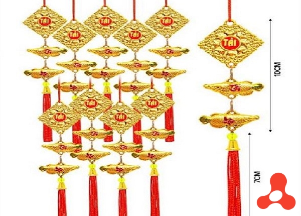 SET 10 DÂY TREO TẾT MÃ KP254