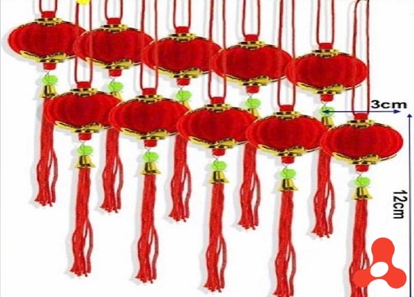 SET 10 DÂY TREO TẾT MÃ TL341