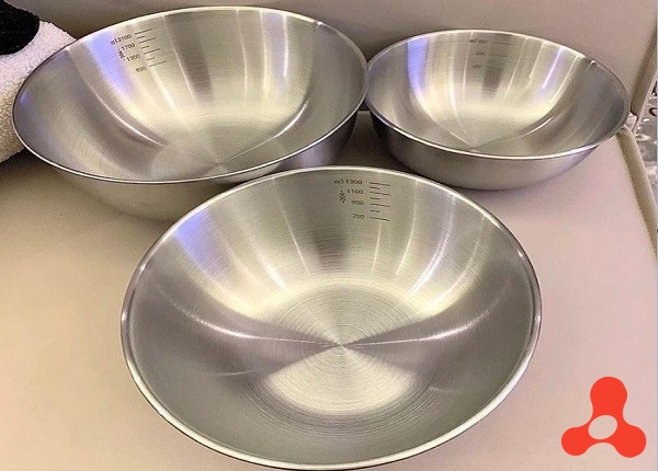 SET 3 THAU INOX TRỘN BỘT CHIA VẠCH
