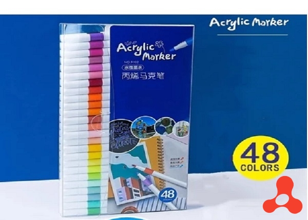 SET 48 BÚT TÔ MÀU ACRYLIC CAO CẤP