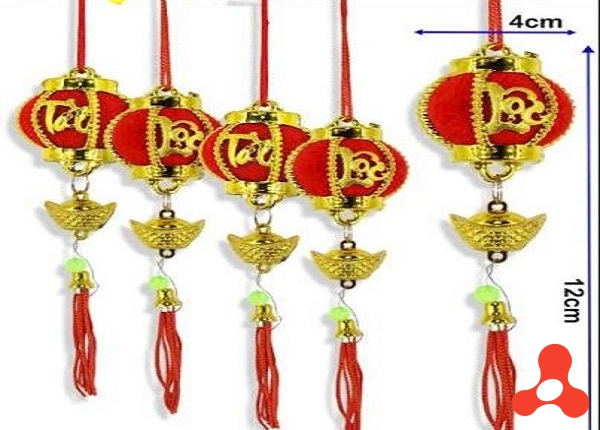 SET 5 DÂY TREO TẾT MÃ TL110