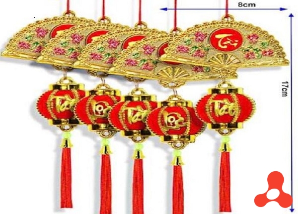 SET 5 DÂY TREO TẾT MÃ TL91