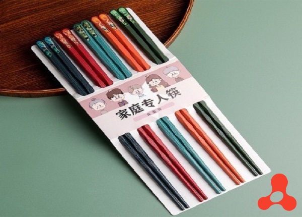 SET 5 ĐÔI ĐŨA SỢI THỦY TINH NHẬT BẢN