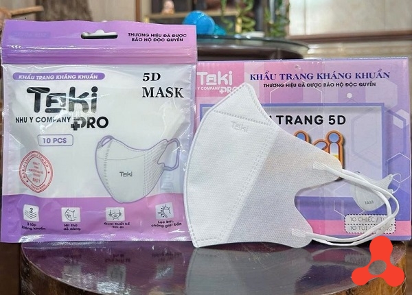 THÙNG 100 KHẨU TRANG 5D TAKI NGƯỜI LỚN