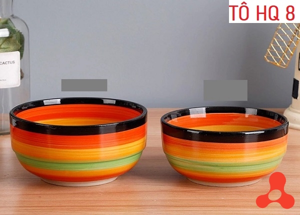 TÔ SỨ CẦU VỒNG HÀN QUỐC SIZE 8 (20CM)
