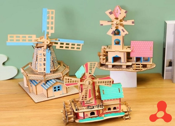 TRANH GHÉP HÌNH GỖ 3D MÔ HÌNH NHIỀU MẪU