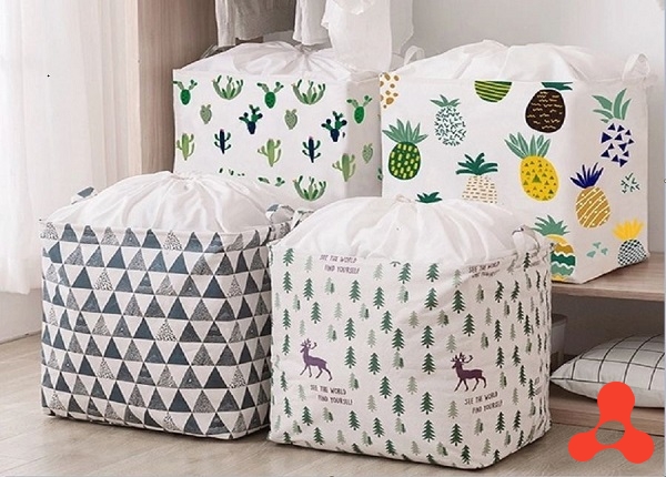 TÚI ĐỰNG CHĂN MÀN QUẦN ÁO DÂY RÚT 100L