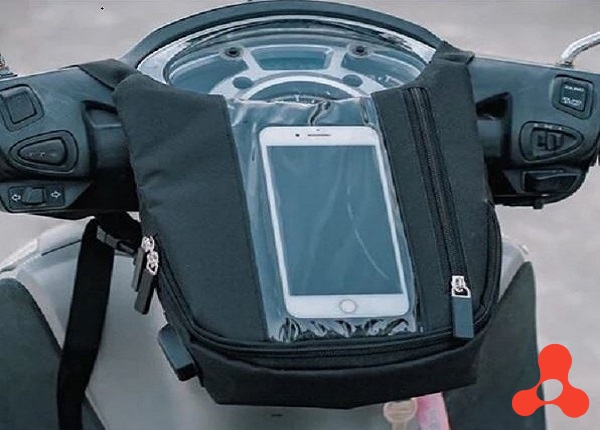 TÚI ĐỰNG ĐIỆN THOẠI TREO ĐẦU XE MÁY SIZE LỚN