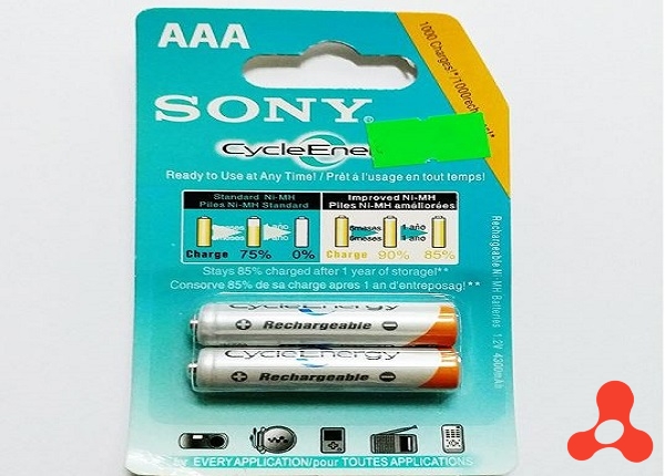 VỈ 2 PIN SẠC SONY 3A