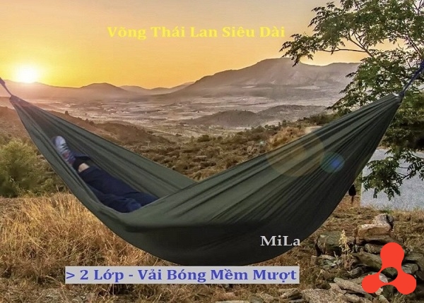 VÕNG DÙ 2 LỚP THÁI LAN 2M2 X 1M35