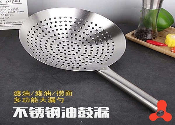 VỢT INOX RÁO DẦU 24CM ĐA NĂNG